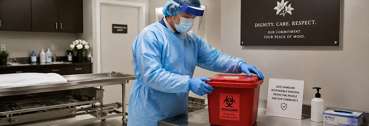 Funeral Home Waste Disposal Trumed Waste